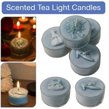 Portacandele A Tea Light Blu Candele Profumate 2-4 Ore Notturne Decorativo Candle price