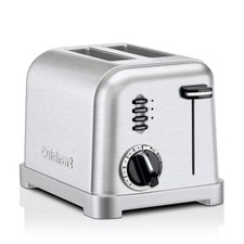 59$ Cuisinart Tostapane 2 Fette Metallo Tostapane Classico Nuovo CPT 160P1 Argento Toasters price
