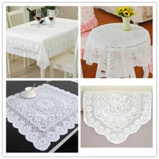 Tovaglia rettangolare quadrata pizzo centrino ricamato floreale piccolo copritavolo deco Tablecloth price