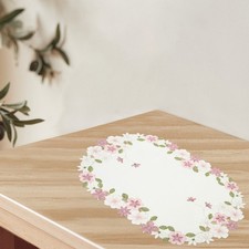 2 Pezzi Tovaglia Casale Pizzo Tovaglietta Uncinetto Tovagliette Floreale Tablecloth price