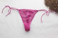 Perizoma donna sexy a pois maglia fiocco intimo hipster perizoma mutandine rosa caldo S-M Thong, String price