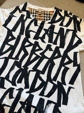 T-shirt BURBERRY piccola XS bianca T-shirt donna price