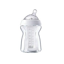 Chicco Biberon Natural Feeling in Vetro, Bianco, 250 ml Biberon price