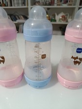 Set 3 Biberon MAM Easy Start Anti-Colic 260ml - Autosterilizzanti 2 rosa 1 azzur Biberon price