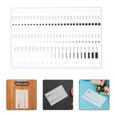 Strumento Misuratore Difetti Larghezza Linea Righello Pellicola Rilevamento Difetti Ruler price