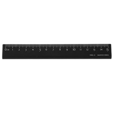 Righello Dritto 15cm Righello in Alluminio Cavo a Forma di Triangolo, Nero Ruler price