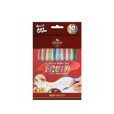 Koh-I-noor penne roller gel inchiostro profumato Fruit 10 colori assortiti Gel Inchiostro (Roller) Penna price