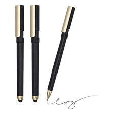 Penna roller 0.5mm in gel, 3pz per Stylu-Pen, inchiostro nero Gel Inchiostro (Roller) Penna price