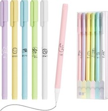 OFFCUP Penna Gel, 6Pcs Penna a Sfera in Gel Inchiostro, Penna Roller, 0.5mm Gel Inchiostro (Roller) Penna price