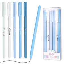 OFFCUP Penna Gel 6Pcs Penna a Sfera in Gel Inchiostro Penna Roller 0.5mm Pe Gel Inchiostro (Roller) Penna price