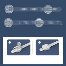 1/5pz Serratura di Sicurezza Multiangolo per Cassetto Frigorifero Armadio Trasparente Cabinet Serratura Bebè price