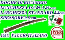 DOGA DOGHE PER LETTO DI RICAMBIO  IN FAGGIO -TUTTE LE MISURE- LARGHEZZA 5.3 cm Letto price