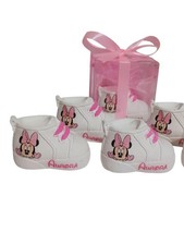 bomboniera nascita Bimba Minnie Scarpetta Piedini Battesimo Compleanno Ciuccio price