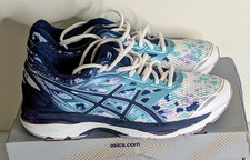Scarpe da corsa ASICS Gel-Cumulus 18 LE donna 9 bianco indaco blu lavanda T780N Scarpe casual donna price