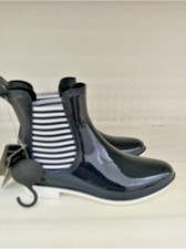 STIVALI DA PIOGGIA INVERNO BLU PER RAGAZZA DONNA IN GOMMA BASSI IMPERMEABILI Stivali Ragazzo price