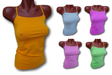Top, Canotta, T-shirt Donna Spalla stretta, Microfibra. Seamless senza cuciture. Canotta Top Donna price