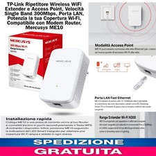 TP-Link Ripetitore Wireless WiFi Extender e Access Point, Velocità 300Mbps Access point price