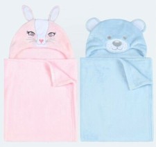 Bambino Animale con Cappuccio Coperta Bebè Morbido Corallo Pile Avvolgente Throw Coperta Bebè price