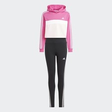 TUTA ADIDAS RAGAZZA G Team IJ8737 JG 3S TIB FL TS Tracksuit Selufu/White Tracksuit Ragazza price