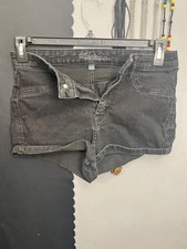 Pantaloncini denim neri Wild Fable taglia 10 donna vita alta Pantaloncini Donna price