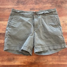 GAP For Good pantaloncino chino donna 5" vita media taglia 10 verde oliva elasticizzato Pantaloncini Donna price