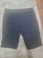 Pantaloncini neri al ginocchio Briggs taglia 14 Pantaloncini Donna price