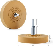 Decal Rubber Eraser Wheel Adhesive Pinstripe Sticker Remover with Drill Adapter Eraser price