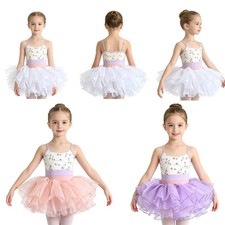 Ballerina allenamento balletto ragazza body latino figura tutù vestito cha-cha gonna Ballet Ballerine Ragazza price