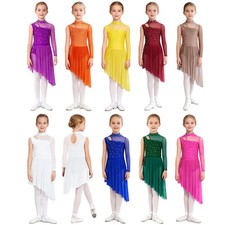 Abito da ballo in rete body per bambini ragazze abito da ballo competizione Ballet Ballerine Ragazza price