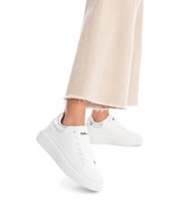 REFRESH SCARPE DONNA RAGAZZA 171650 PLATFORM BIANCO ARGENTO DAL 35 AL 40 NEW Scarpe Casual Ragazza price