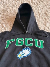 Felpa con cappuccio Champion FGCU uomo XL nera Florida Gulf Coast University Eagles Felpa Uomo price