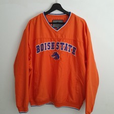 Colosseum Boise State Broncos Pullover Giacca a Vento Arancione Uomo L NCAA Felpa Uomo price