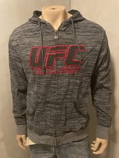 Felpa con cappuccio e zip UFC grigio erica/grigio M media Felpa Uomo price