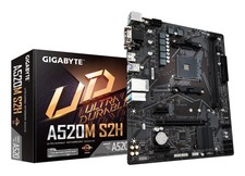 Scheda madre Gigabyte A520M S2H - Supporta AMD Ryzen 5000 Series AM4 Cpus, 4+3 Ph Motherboard price