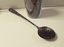 Metallo da Cucina Cucchiaio Vecchio Arruginato Ferro Dining Tavolo Utilità Pasti Dining & Cucina Tavolo price