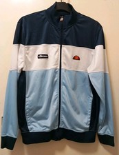 Giacca tuta uomo Ellesse top colore blocco blu full zip taglia XL Tracksuit Uomo price
