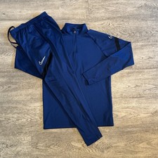 Tuta Nike Academy Strike Dri-Fit blu navy taglia small Tracksuit Uomo price