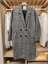 TUTA MANGO SOPRABITO GIACCA PICCOLA GRIGIA OVERSIZE MISTO LANA DOPPIOPETTO DONNA Overcoat Donna price