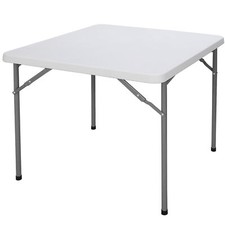 Tavolo pieghevole quadrato 3 piedi giardino cortile spiaggia famiglia picnic bianco multiuso Conference Tavolo price