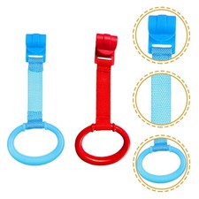 2 Pezzi Anello Tirante Neonato Culla Grab Up Anelli Baby Passeggiata Assistenza Crib price