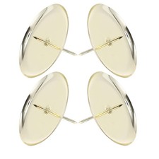 4 Pezzi Portacandele in Ferro Metallo Tea Light Piatti Candele per Ornamento Tavola Supporto per Candle price