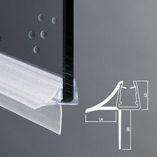 Guarnizione Box Doccia con Gocciolatoio | Vetro 6mm 8mm EC-18-604 (100 cm) Box doccia price