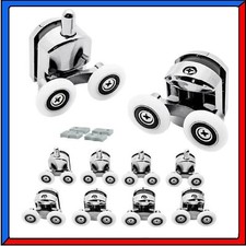 Set 8 Rulli Rotelle Ruote di Ricambio per Box Doccia Cuscinetti Porta Scorrevole Box doccia price