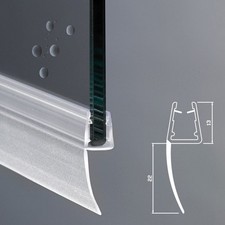Guarnizione Box Doccia Ricambio Verticale | Vetro 6mm 8mm EC-22-504 Box doccia price