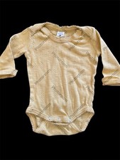 Body Kate Quinn usato in ottime condizioni oro biologico a punta in cotone - 0-3Mos Bodysuit Bebè price
