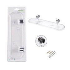 Mensola bagno muro parete doccia plastica portaoggetti cosmetici trucchi 35 x 10 Bagno Mensola price