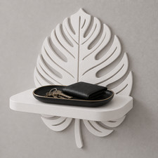 Mensola da parete decorativa a forma di foglia, disponibile in diverse colori Bagno Mensola price