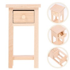 Mini comodino in legno modello comodino mobile per oggetto casa delle bambole Nightstand price