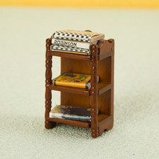 Comodino miniatura casa delle bambole 1:12 portaoggetti comodino arredamento Nightstand price