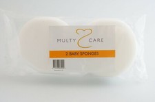 Multy Confezione da 2 Spugne Bianche per Bambini - Morbide e Delicate per il Bagno. Bagno Sponge Bebè price